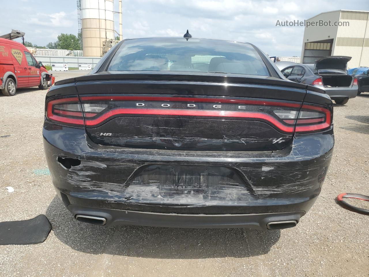 2016 Dodge Charger R/t Черный vin: 2C3CDXCTXGH354778