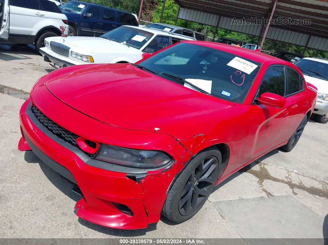 2017 Dodge Charger R/t Rwd Red vin: 2C3CDXCTXHH556361