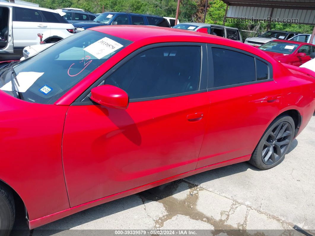 2017 Dodge Charger R/t Rwd Red vin: 2C3CDXCTXHH556361