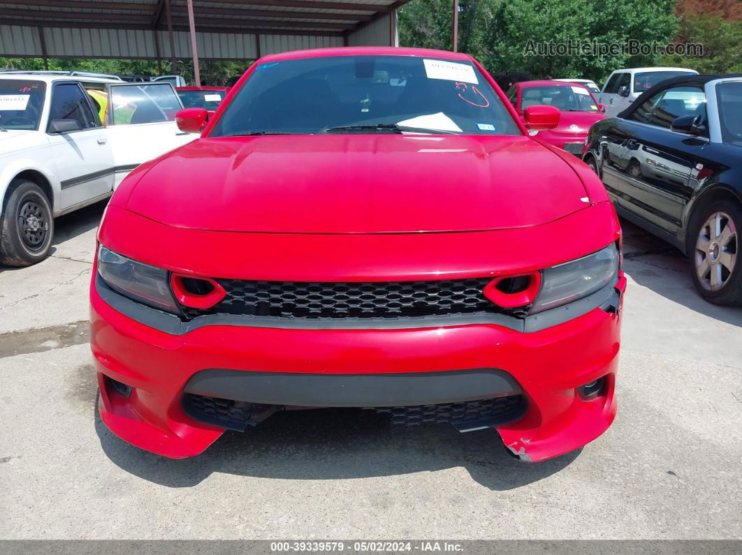 2017 Dodge Charger R/t Rwd Red vin: 2C3CDXCTXHH556361