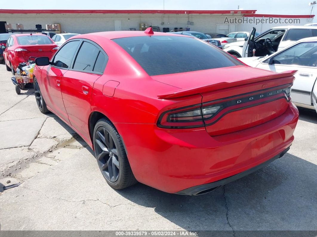2017 Dodge Charger R/t Rwd Red vin: 2C3CDXCTXHH556361