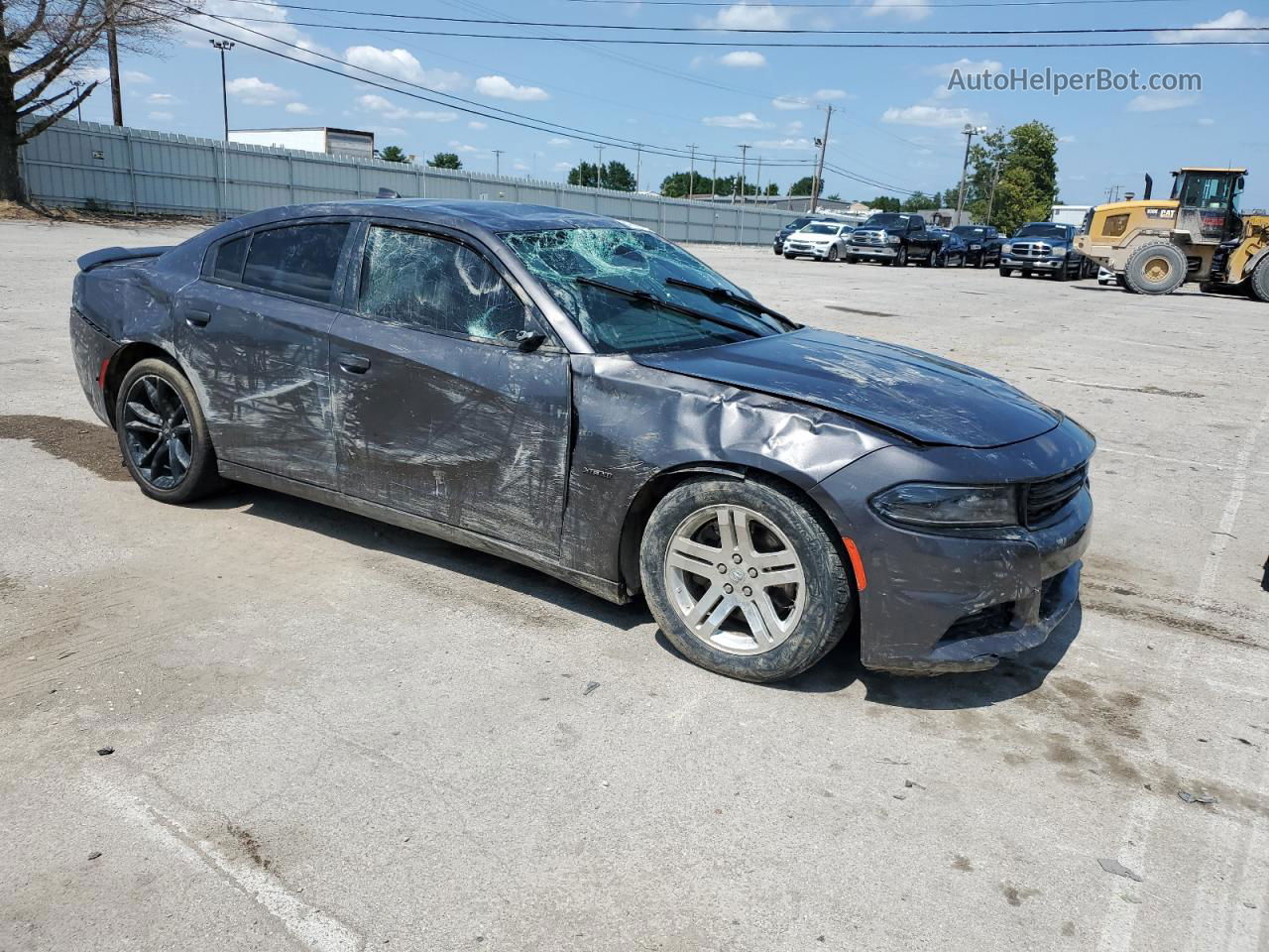 2017 Dodge Charger R/t Угольный vin: 2C3CDXCTXHH569515