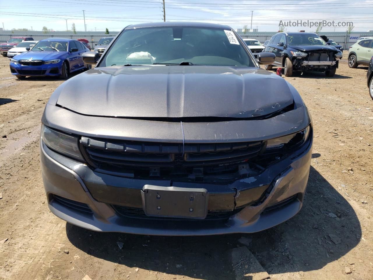 2017 Dodge Charger R/t Угольный vin: 2C3CDXCTXHH600312