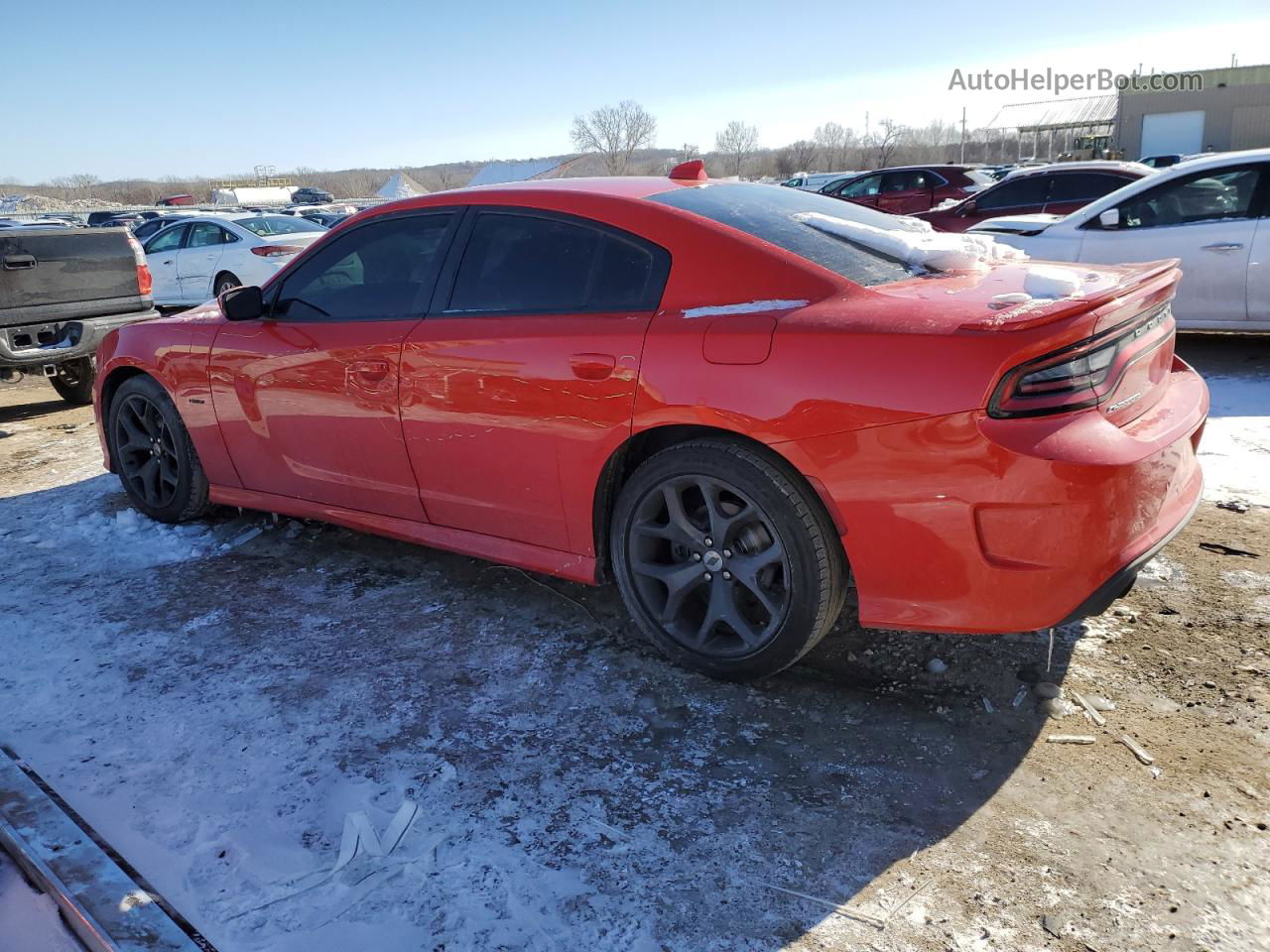 2017 Dodge Charger R/t Red vin: 2C3CDXCTXHH631303