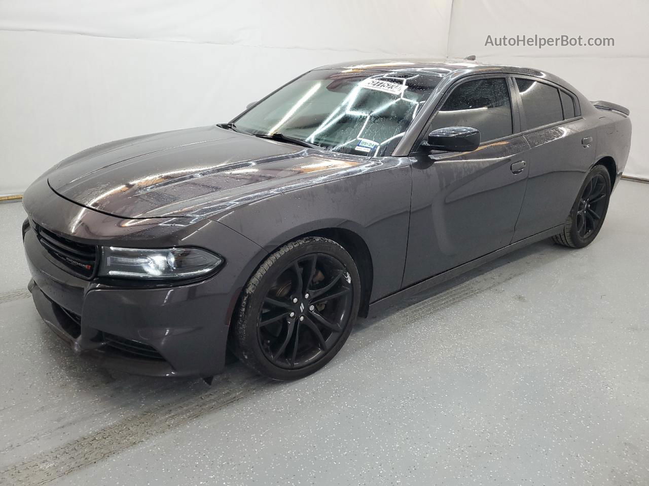 2017 Dodge Charger R/t Gray vin: 2C3CDXCTXHH634783