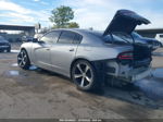 2018 Dodge Charger R/t Rwd Silver vin: 2C3CDXCTXJH122480