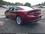 2018 Dodge Charger R/t Rwd Burgundy vin: 2C3CDXCTXJH166835