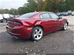 2018 Dodge Charger R/t Rwd Burgundy vin: 2C3CDXCTXJH166835