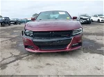 2018 Dodge Charger R/t Rwd Burgundy vin: 2C3CDXCTXJH166835