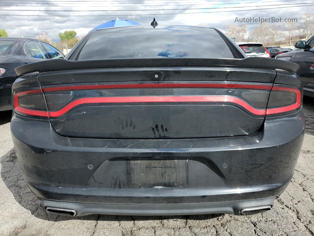 2018 Dodge Charger R/t Черный vin: 2C3CDXCTXJH207495