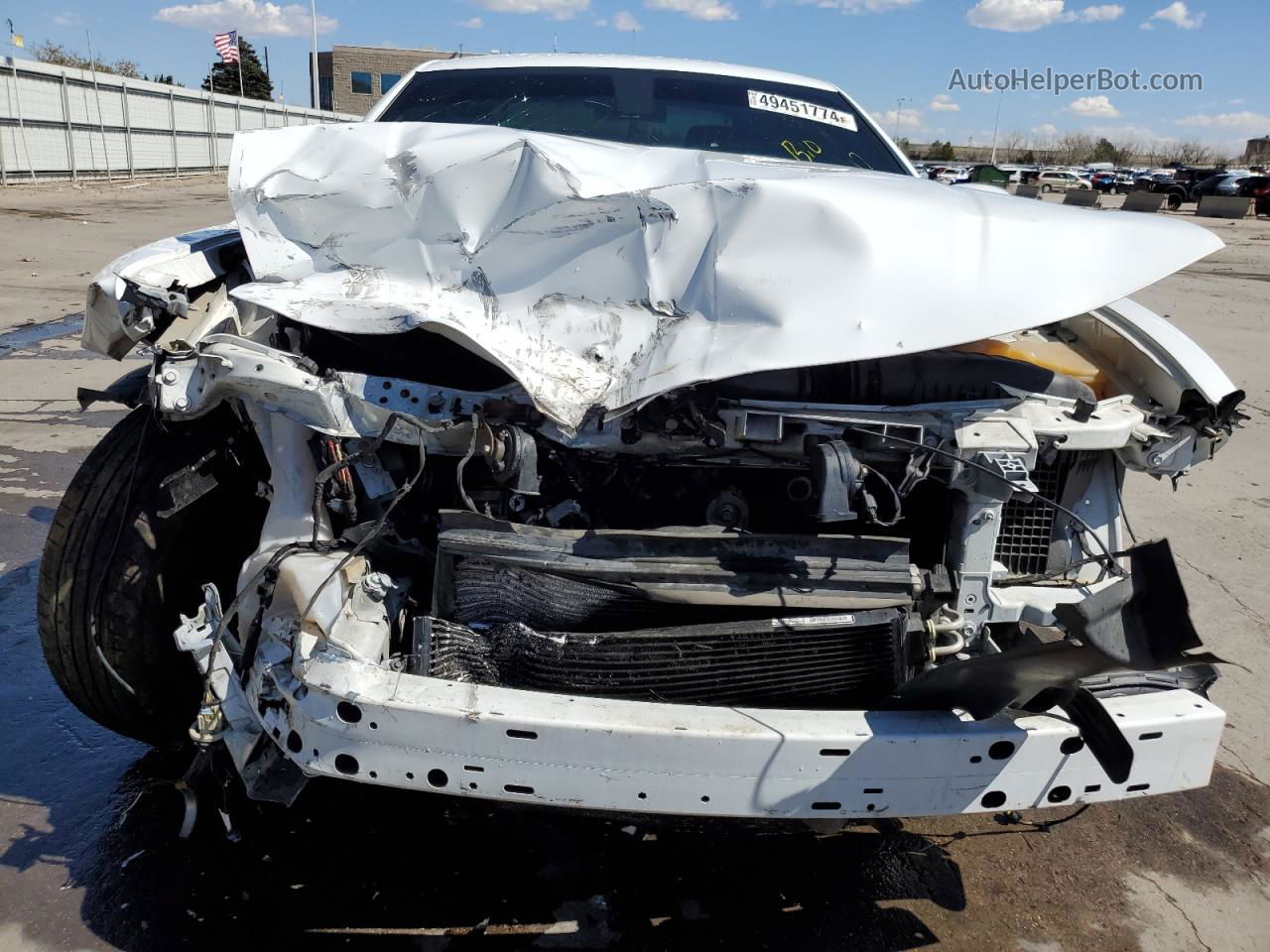 2018 Dodge Charger R/t White vin: 2C3CDXCTXJH209828