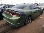 2018 Dodge Charger R/t Green vin: 2C3CDXCTXJH212387