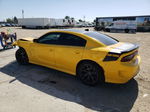 2018 Dodge Charger R/t Yellow vin: 2C3CDXCTXJH215824