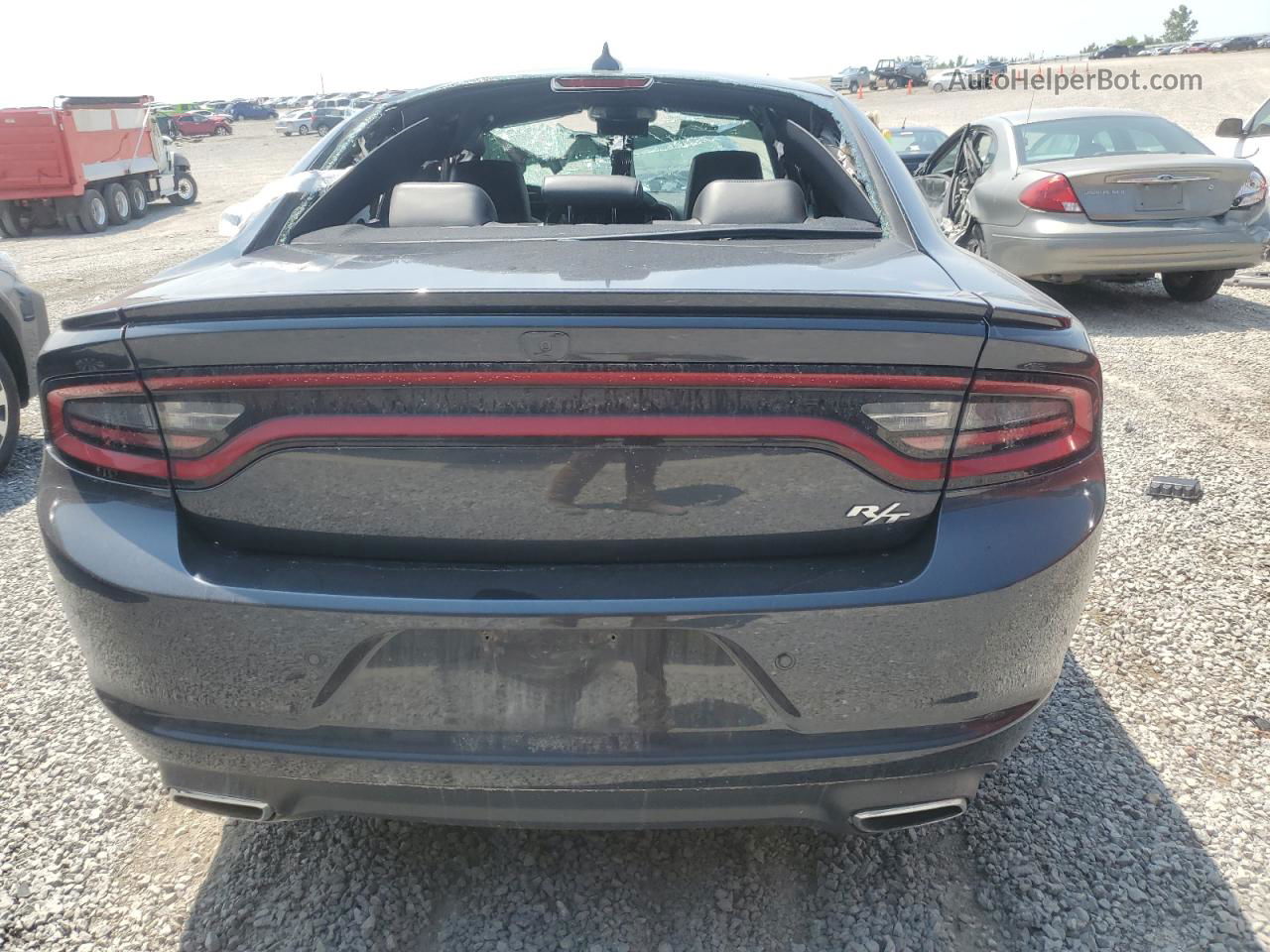 2018 Dodge Charger R/t Charcoal vin: 2C3CDXCTXJH233238