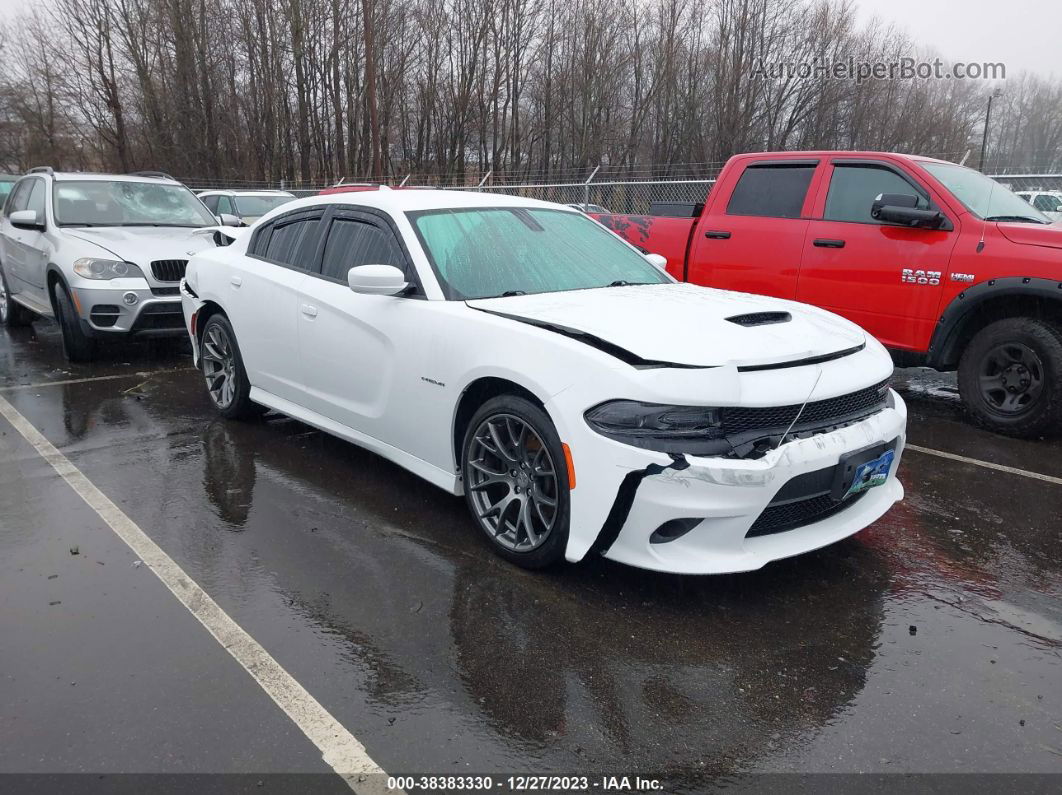 2021 Dodge Charger R/t Rwd White vin: 2C3CDXCTXMH522107