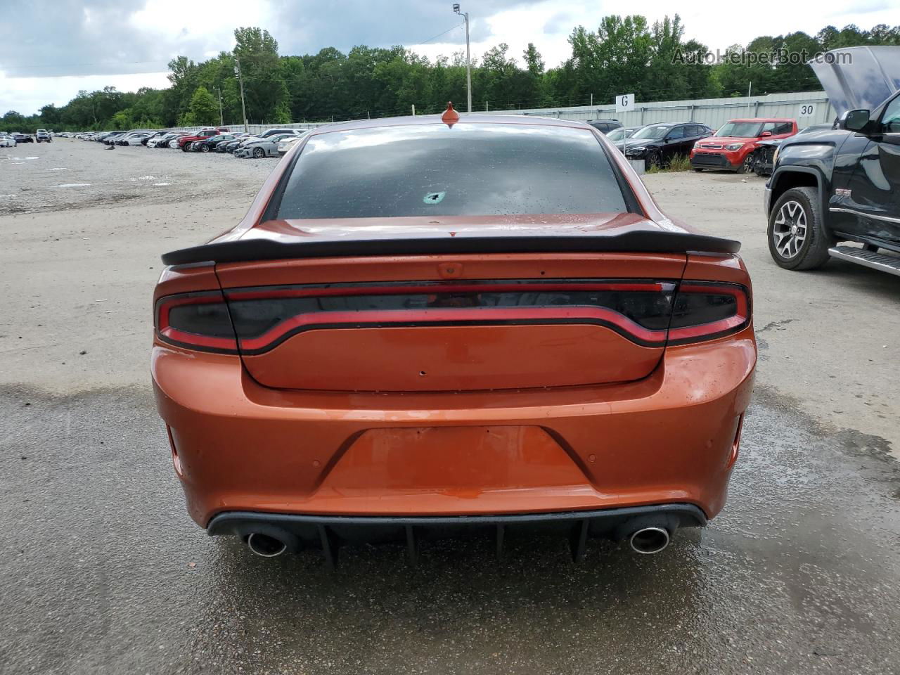 2021 Dodge Charger R/t Orange vin: 2C3CDXCTXMH561702