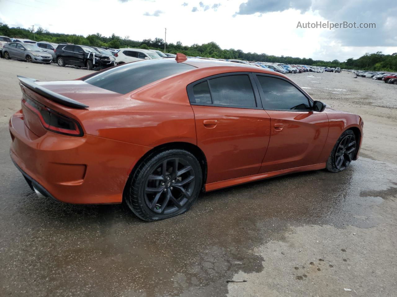 2021 Dodge Charger R/t Orange vin: 2C3CDXCTXMH561702