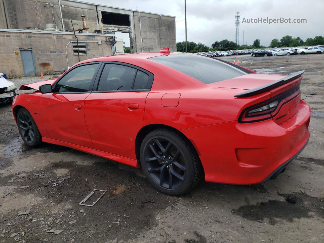2021 Dodge Charger R/t Red vin: 2C3CDXCTXMH566253