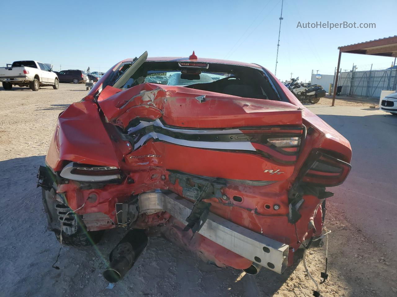 2021 Dodge Charger R/t Red vin: 2C3CDXCTXMH590214