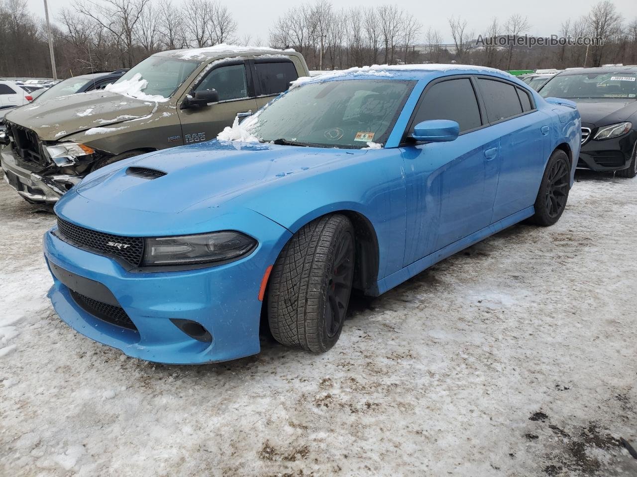 2016 Dodge Charger Srt 392 Blue vin: 2C3CDXEJ0GH215867