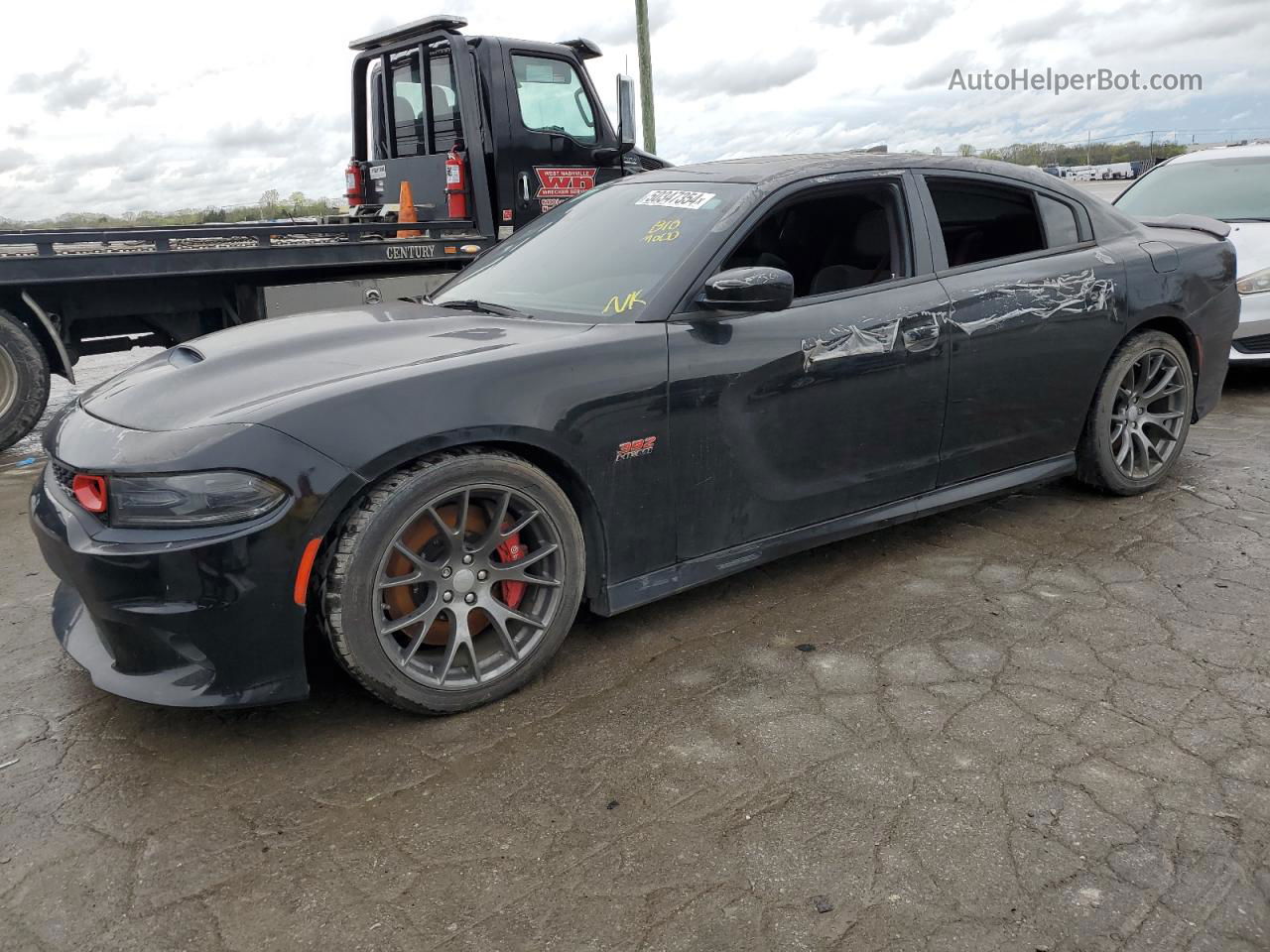 2016 Dodge Charger Srt 392 Черный vin: 2C3CDXEJ0GH356955