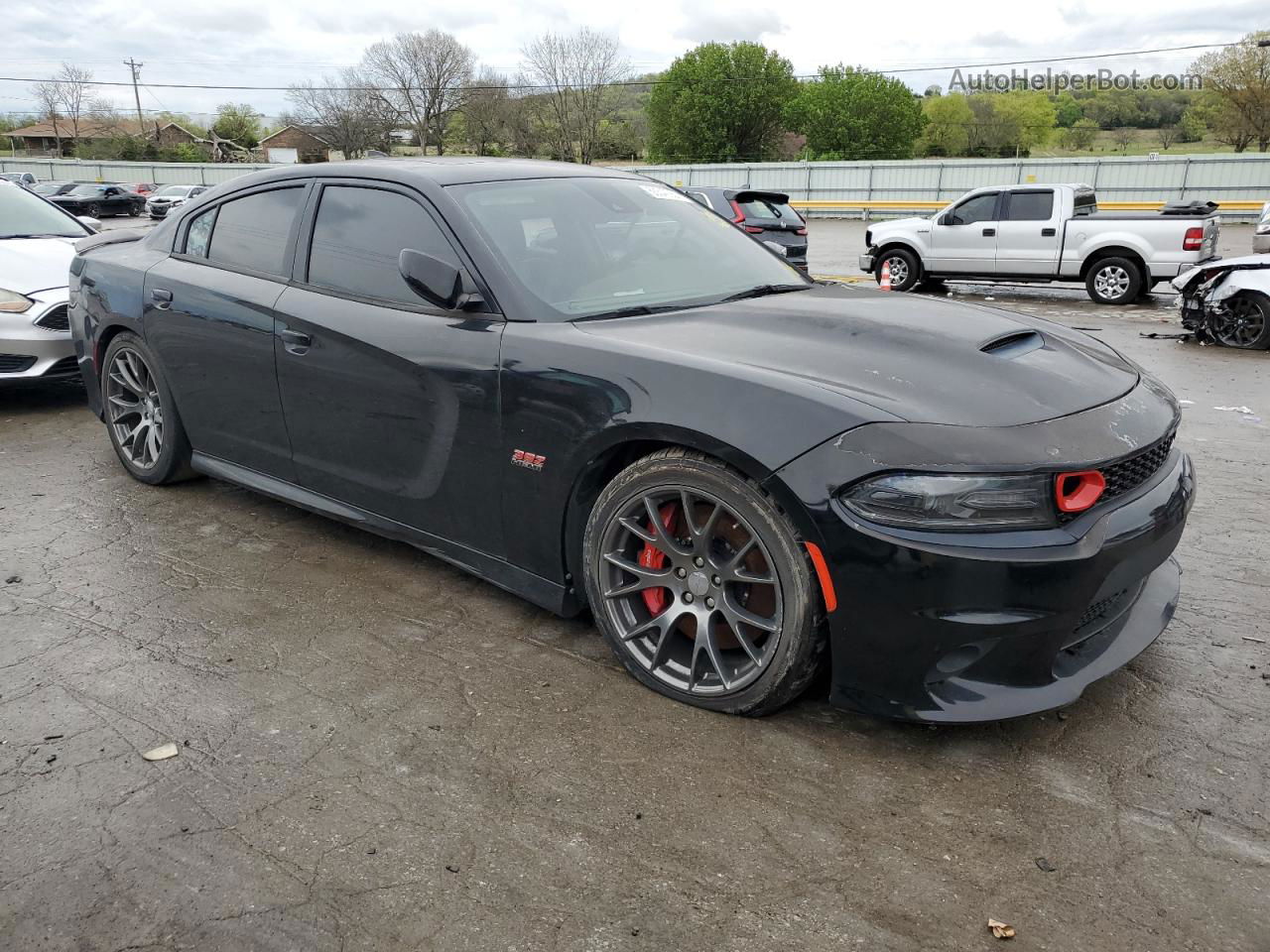 2016 Dodge Charger Srt 392 Черный vin: 2C3CDXEJ0GH356955