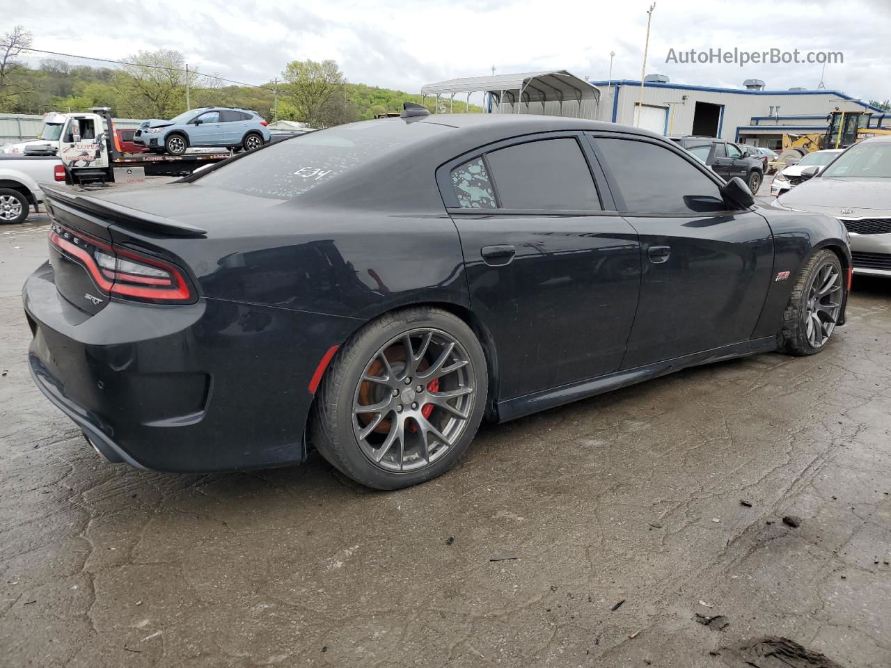 2016 Dodge Charger Srt 392 Черный vin: 2C3CDXEJ0GH356955