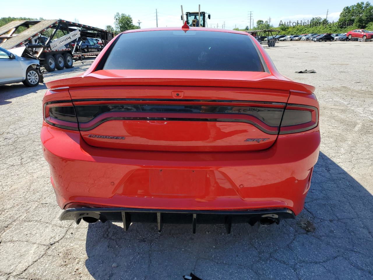 2018 Dodge Charger Srt 392 Red vin: 2C3CDXEJ0JH302546