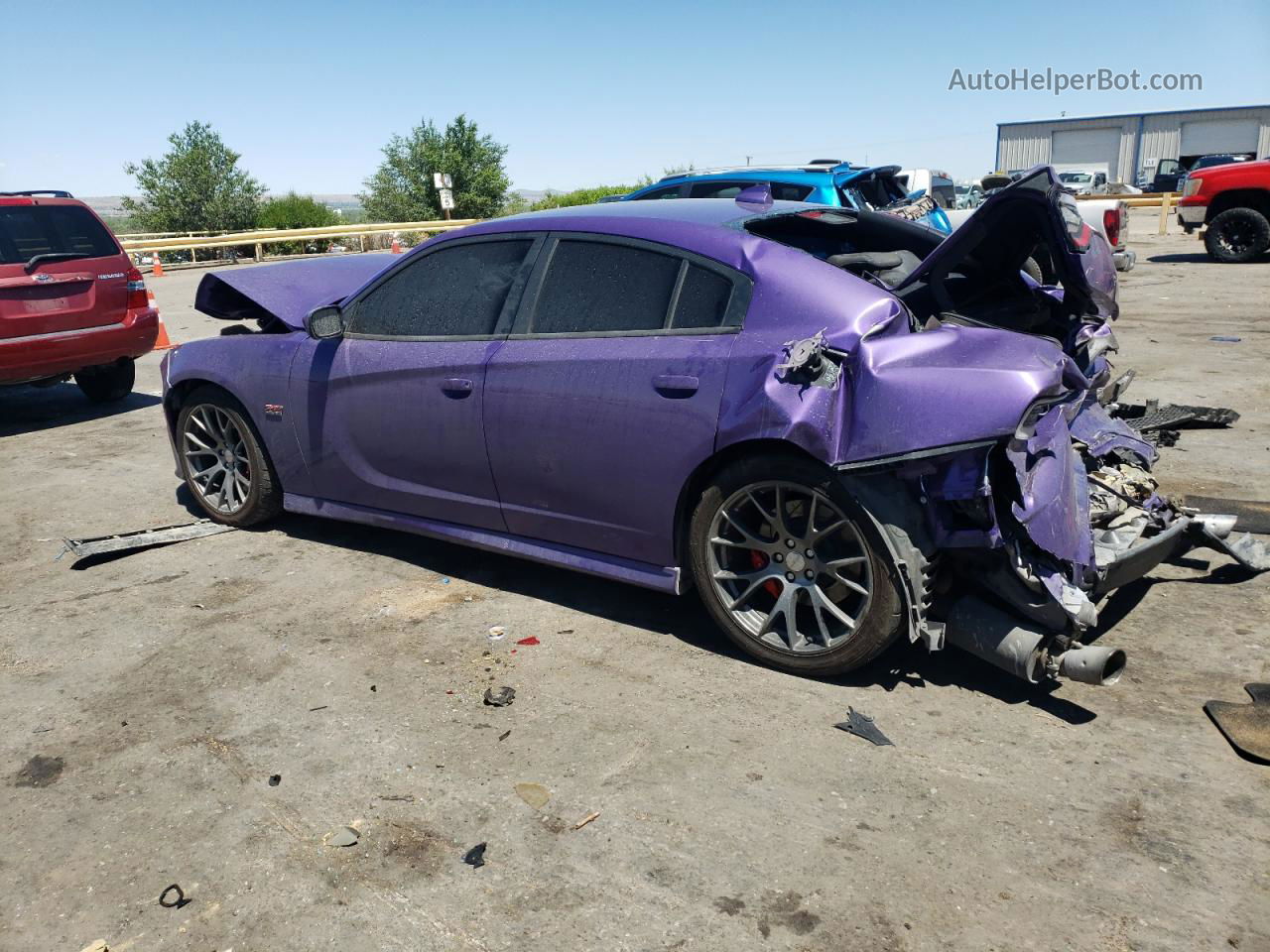 2016 Dodge Charger Srt 392 Purple vin: 2C3CDXEJ2GH205065