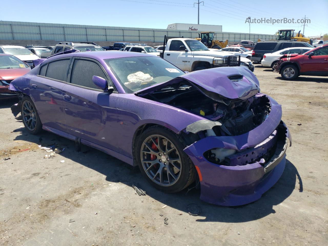 2016 Dodge Charger Srt 392 Purple vin: 2C3CDXEJ2GH205065