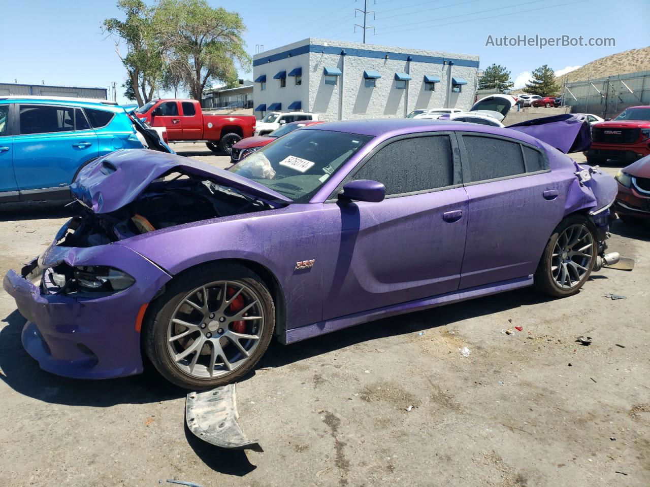 2016 Dodge Charger Srt 392 Purple vin: 2C3CDXEJ2GH205065