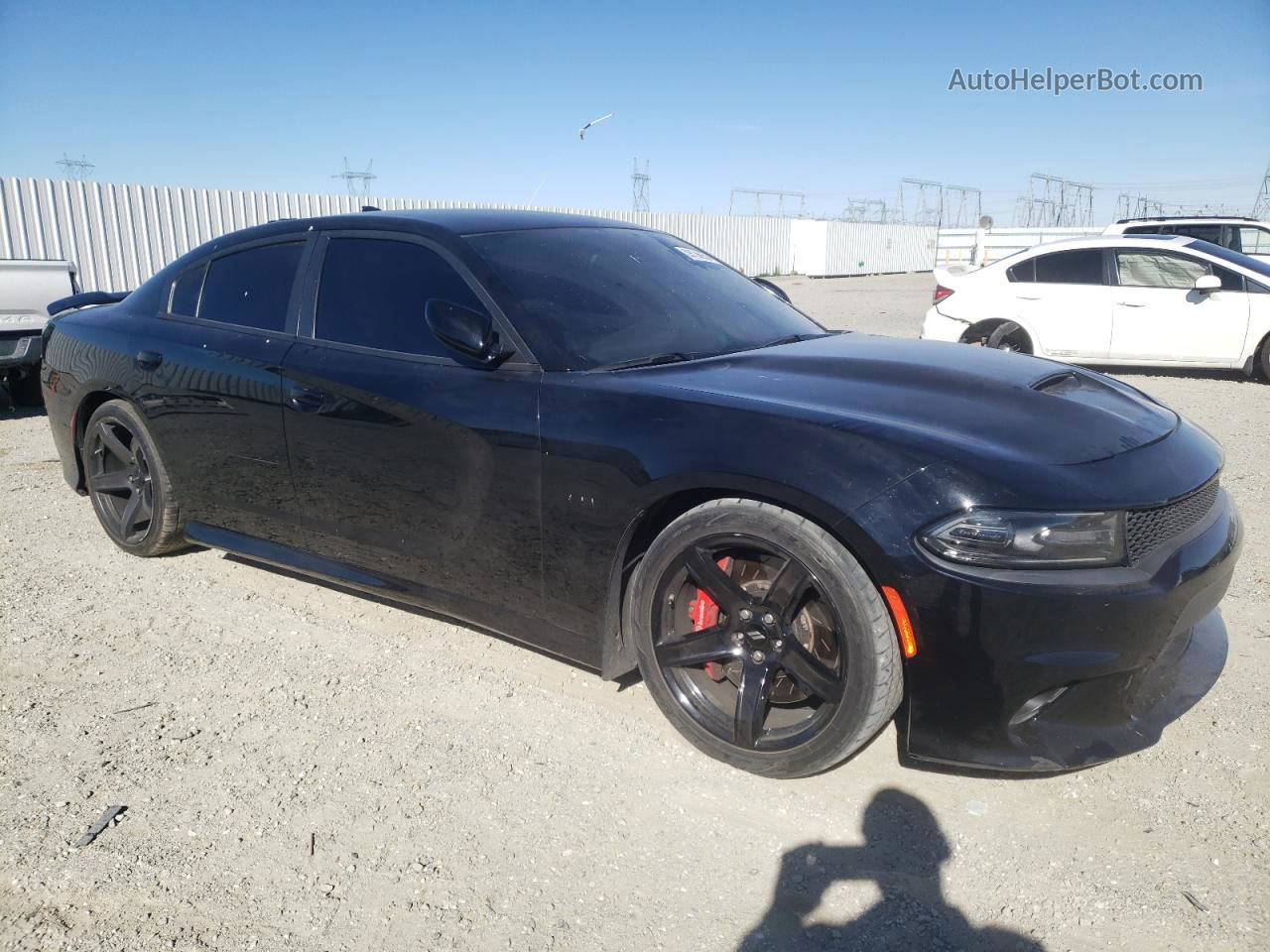 2016 Dodge Charger Srt 392 Black vin: 2C3CDXEJ2GH271051