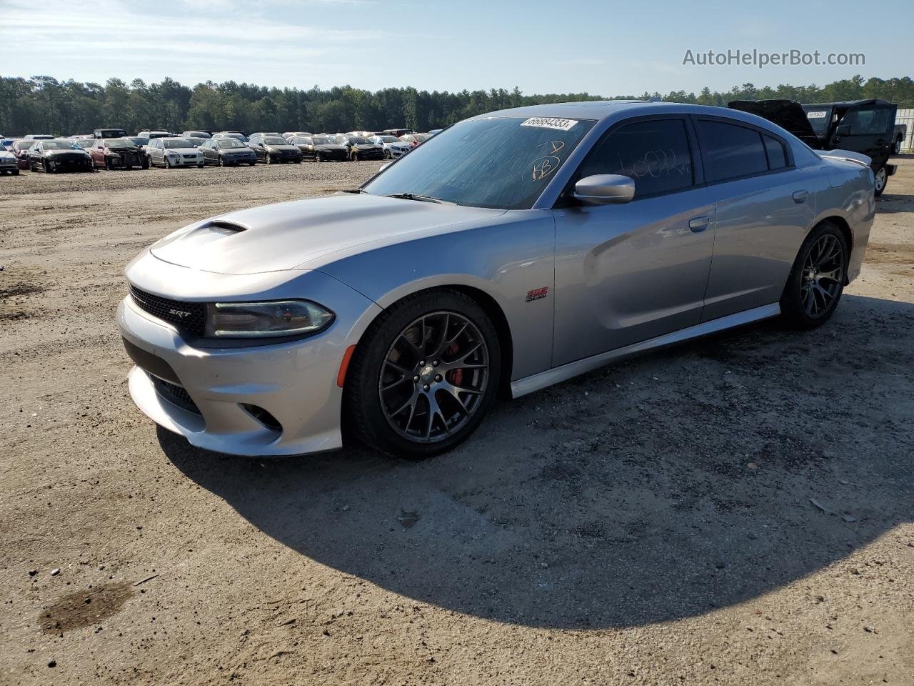 2016 Dodge Charger Srt 392 Silver vin: 2C3CDXEJ4GH146178