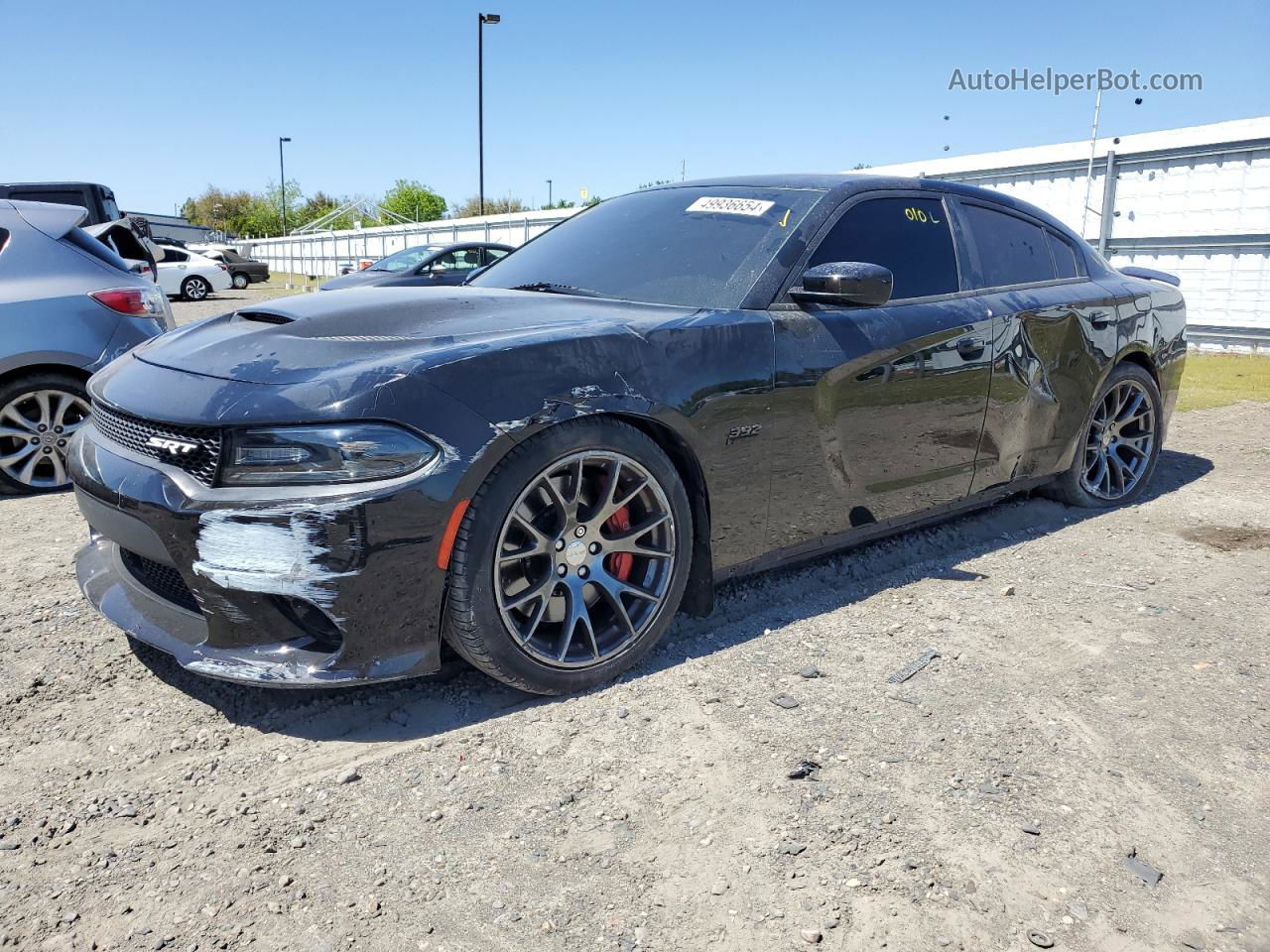 2016 Dodge Charger Srt 392 Black vin: 2C3CDXEJ4GH197003