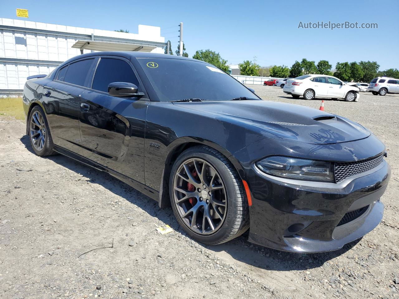 2016 Dodge Charger Srt 392 Black vin: 2C3CDXEJ4GH197003