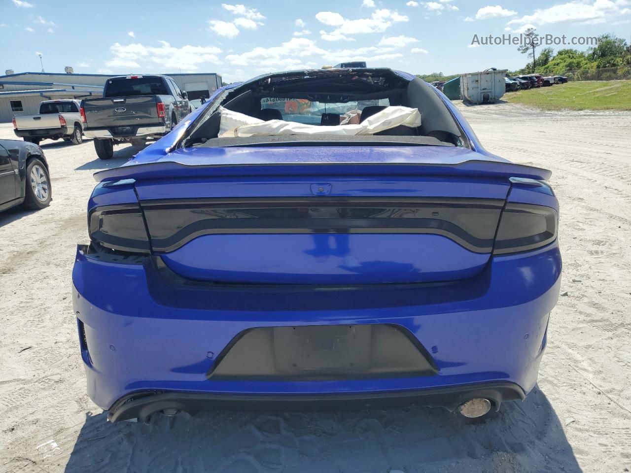 2018 Dodge Charger Srt 392 Blue vin: 2C3CDXEJ4JH315073