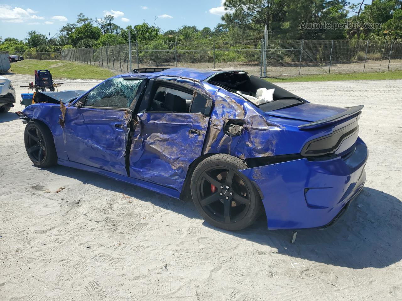 2018 Dodge Charger Srt 392 Blue vin: 2C3CDXEJ4JH315073