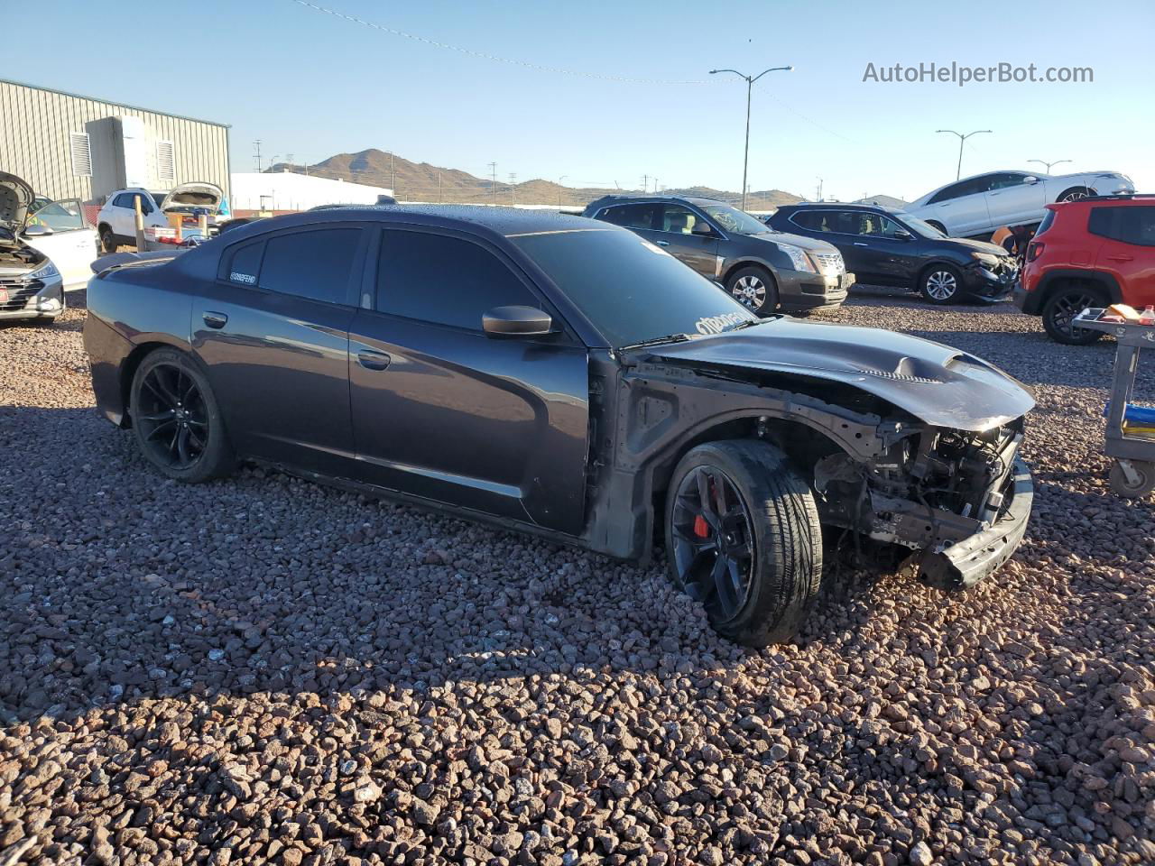 2016 Dodge Charger Srt 392 Charcoal vin: 2C3CDXEJ7GH165923