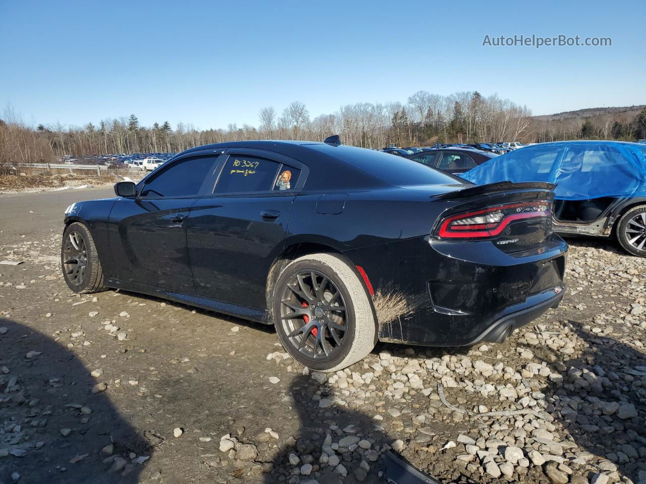 2016 Dodge Charger Srt 392 Черный vin: 2C3CDXEJ8GH205054