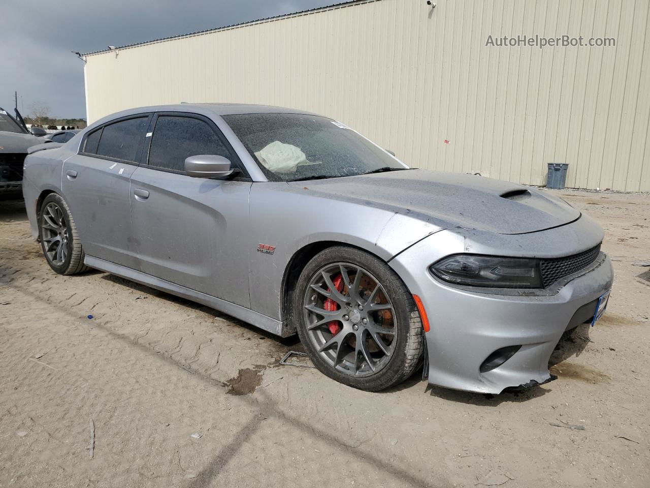 2016 Dodge Charger Srt 392 Silver vin: 2C3CDXEJ8GH241441