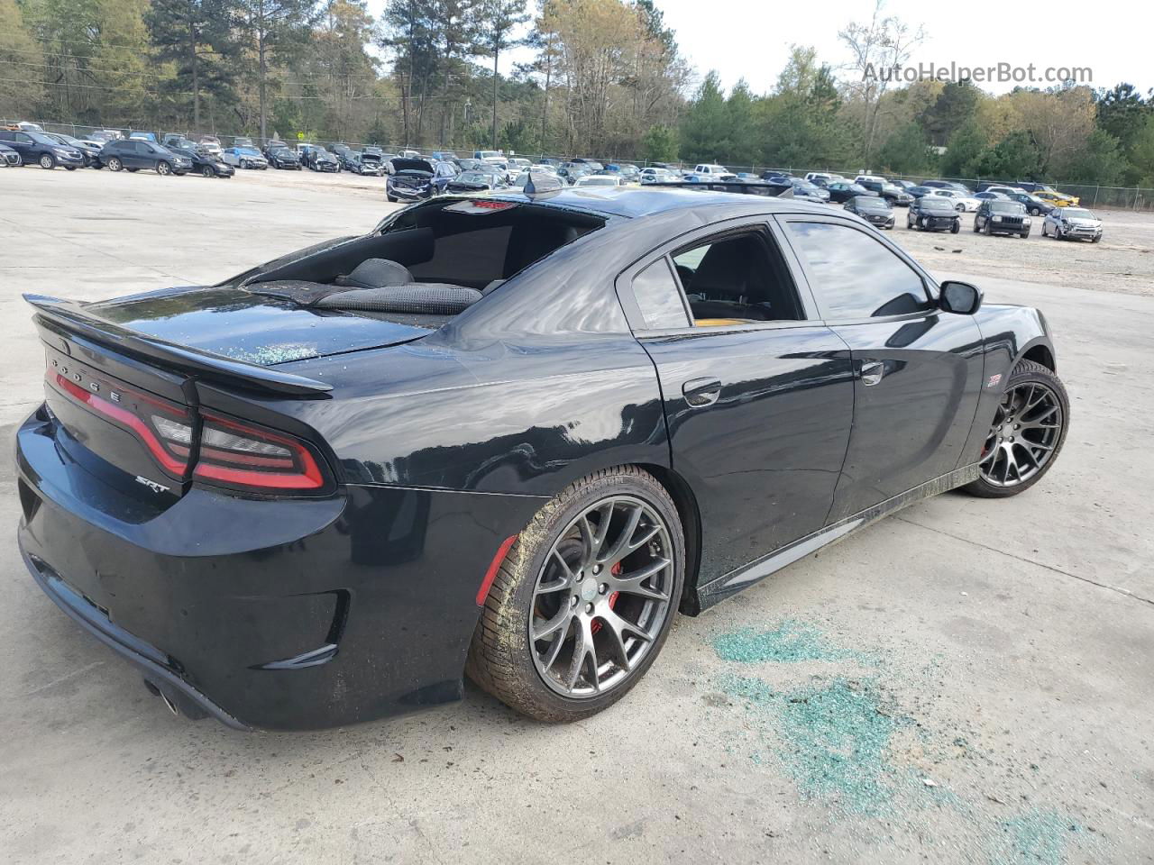 2016 Dodge Charger Srt 392 Black vin: 2C3CDXEJ9GH318544