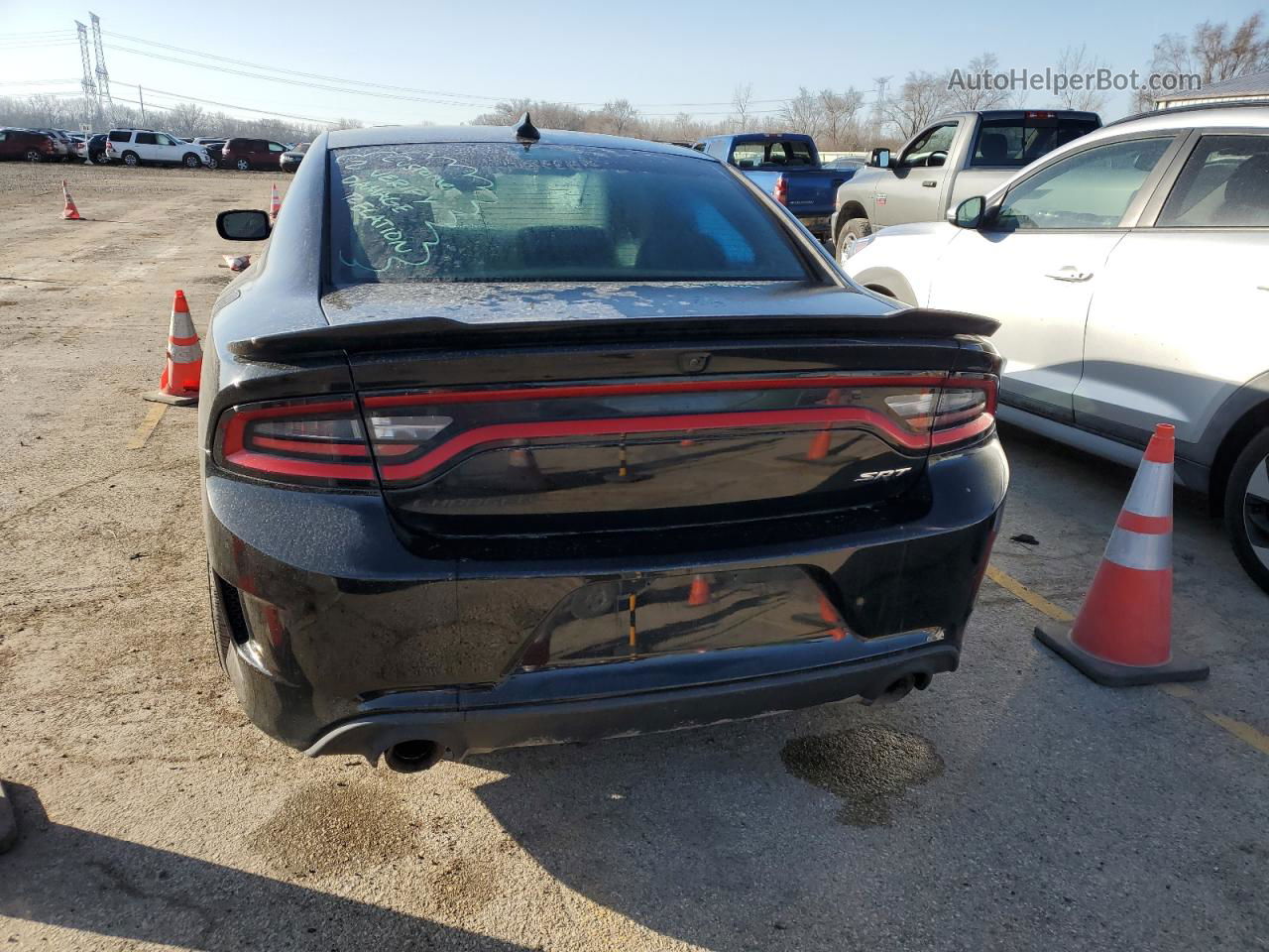 2016 Dodge Charger Srt 392 Black vin: 2C3CDXEJ9GH319130