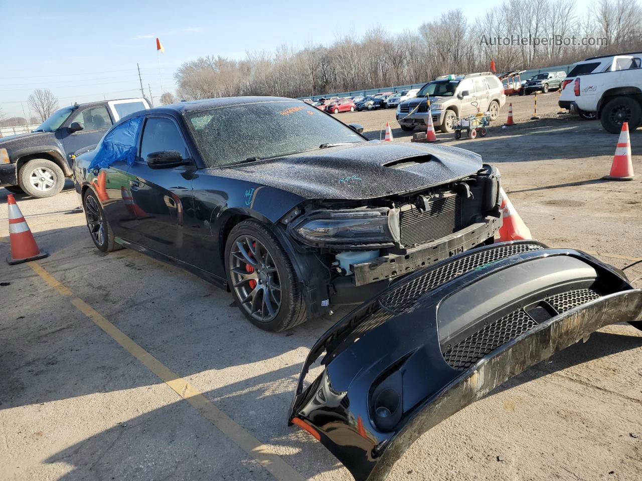 2016 Dodge Charger Srt 392 Black vin: 2C3CDXEJ9GH319130