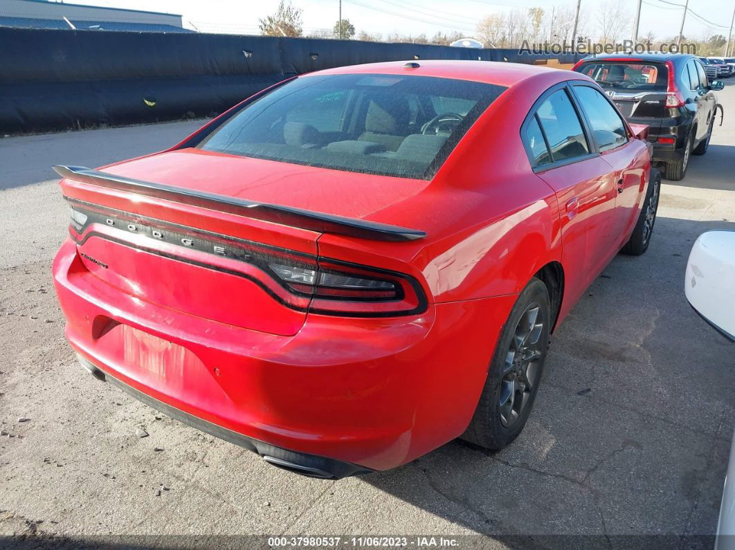 2017 Dodge Charger Se Awd Red vin: 2C3CDXFG1HH538166