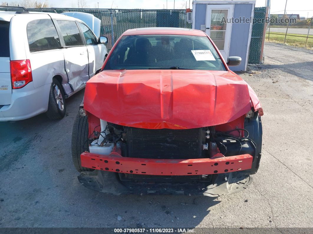 2017 Dodge Charger Se Awd Red vin: 2C3CDXFG1HH538166