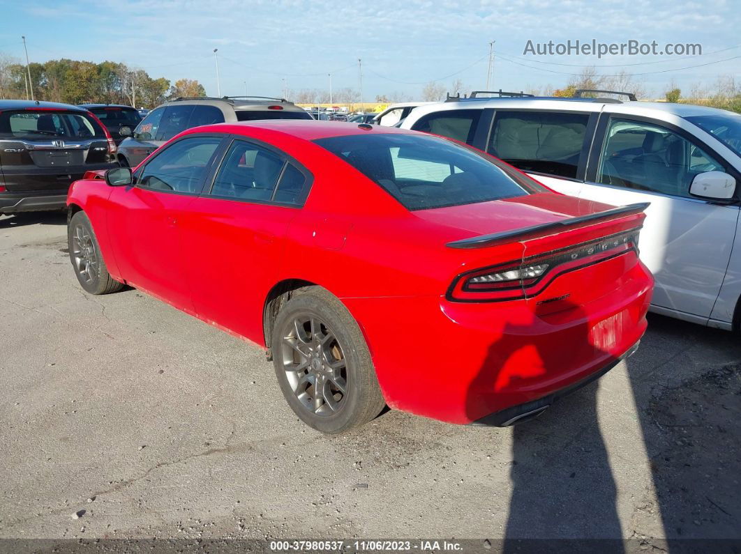 2017 Dodge Charger Se Awd Red vin: 2C3CDXFG1HH538166