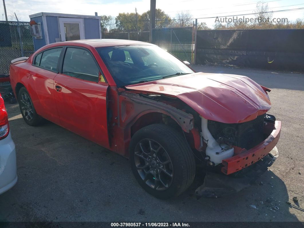 2017 Dodge Charger Se Awd Red vin: 2C3CDXFG1HH538166