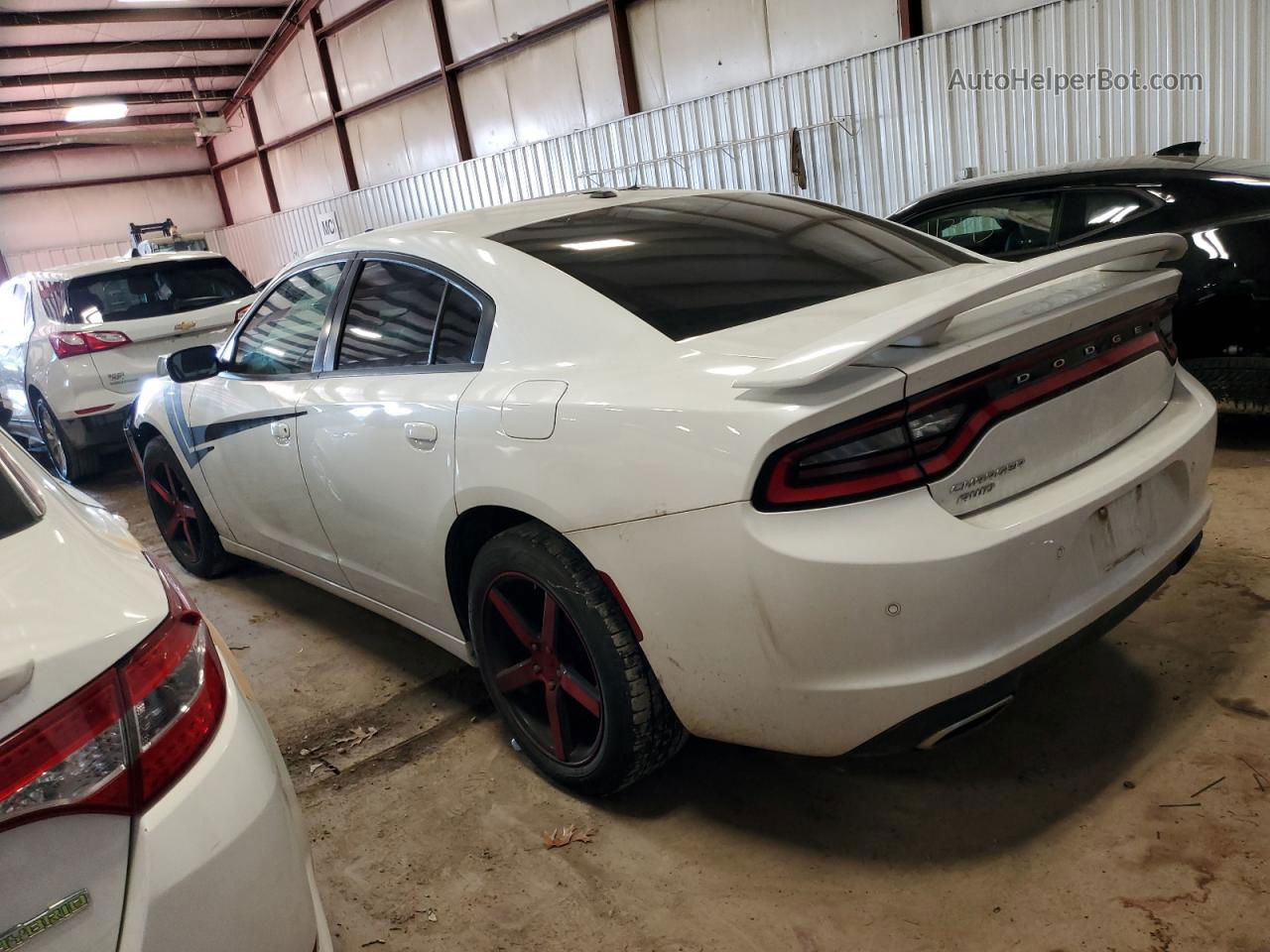 2016 Dodge Charger Se Белый vin: 2C3CDXFG3GH127785