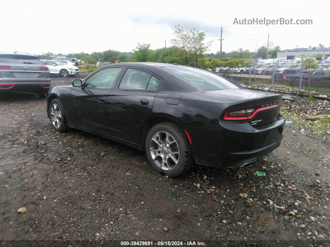 2016 Dodge Charger Se Black vin: 2C3CDXFG3GH141024