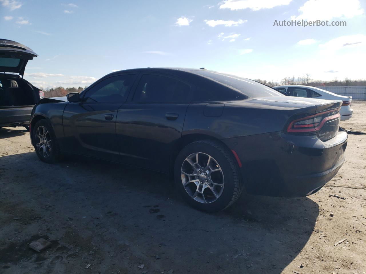 2016 Dodge Charger Se Черный vin: 2C3CDXFG4GH140867